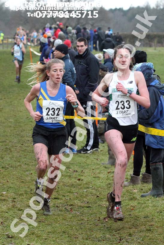 Senior womens Northern Cross Country Champs., Camp Hill Estate, Kirklington.  Photo: David T. Hewitson/Sports for All Pics